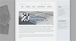 Desktop Screenshot of mosaicscapdevila.com